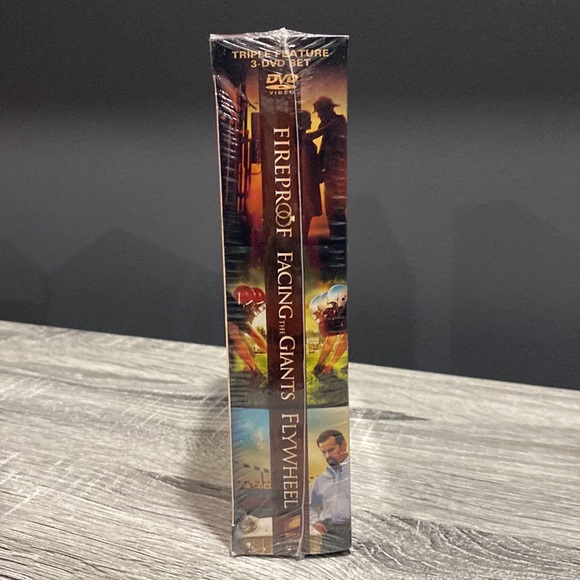 NEW: Triple Feature: Fireproof/Facing the Giants/Flywheel - 3-DVD Set - Picture 3 of 4